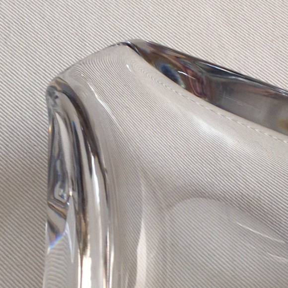 Baccarat Crystal Tricone Modern Cigar Ashtray - Picture 5 of 10